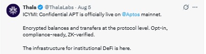 Confidential APT is now live Confidential APT is now live