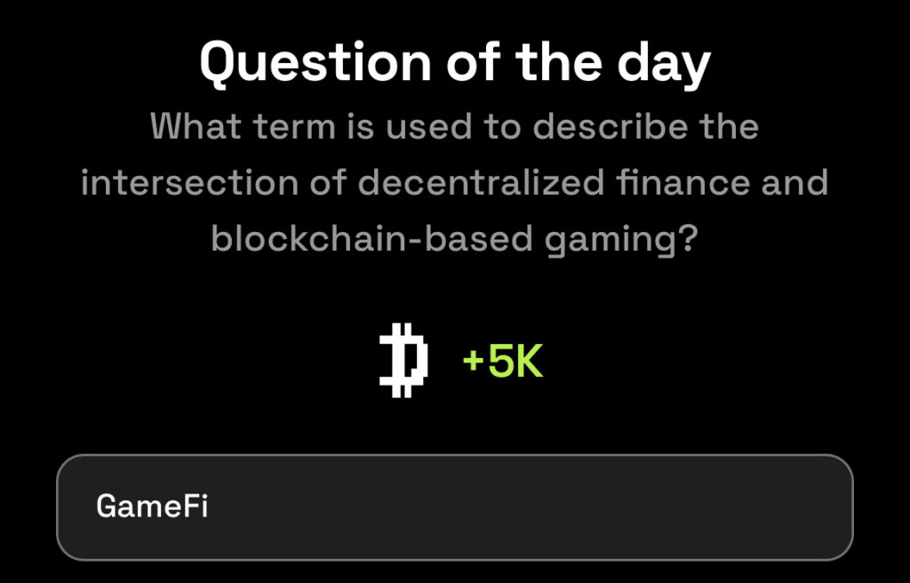 Question of the Day