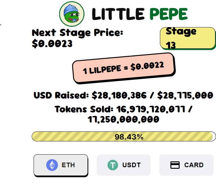 Little Pepe Presale