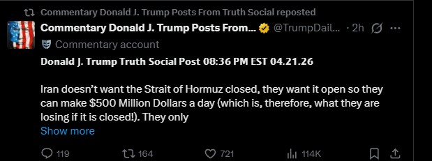 US Iran Trade Update