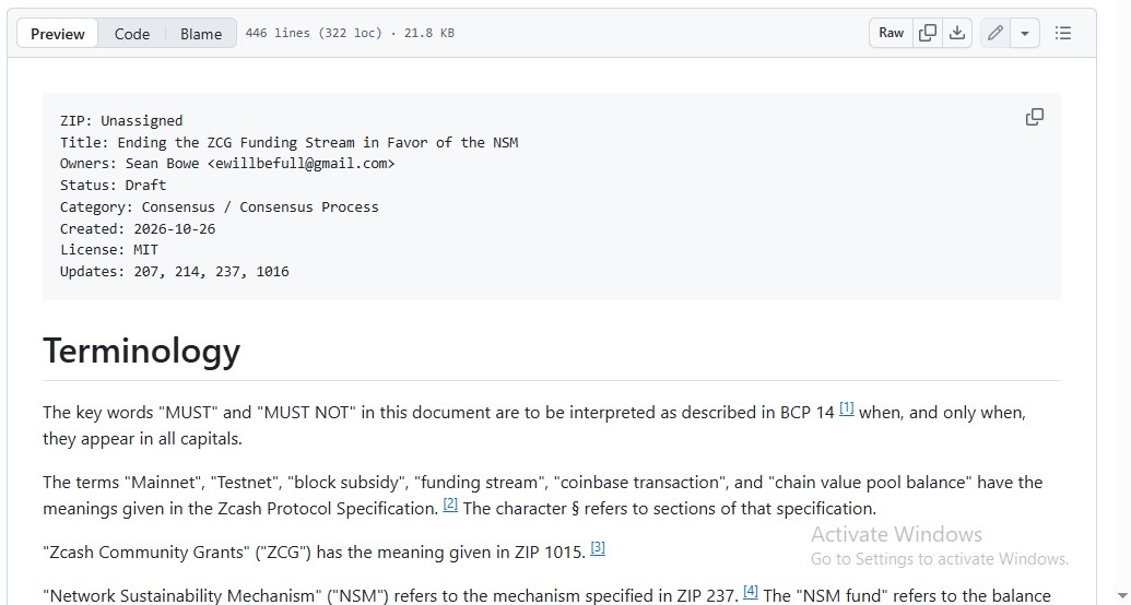 Ending the ZCG Funding Stream in Favor of the NSM Ending the ZCG Funding Stream in Favor of the NSM