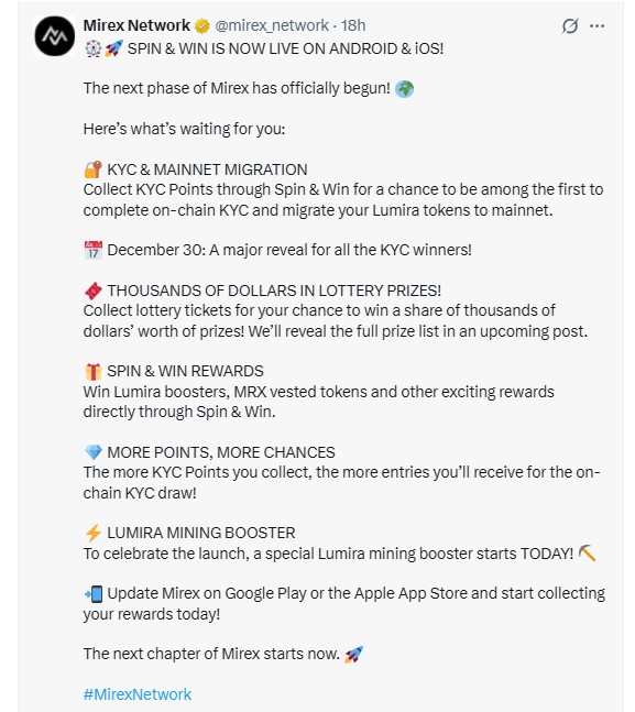 per the official X announcement