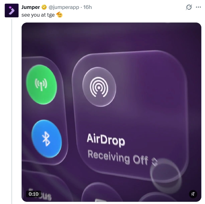 JUMP token TGE and listing JUMP token TGE and listing