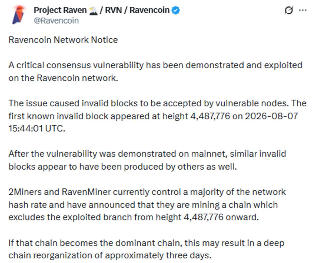 Official RVN post screenshot with notice Official RVN post screenshot with notice