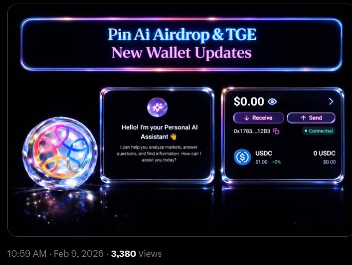 PIN AI Airdrop Listing Date