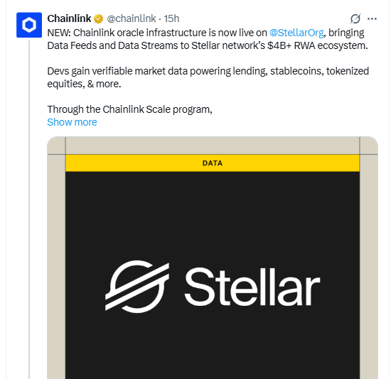 Chainlink News showing Data Feeds and Data Streams Chainlink News showing Data Feeds and Data Streams