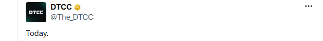 DTCC Tokenization Service 