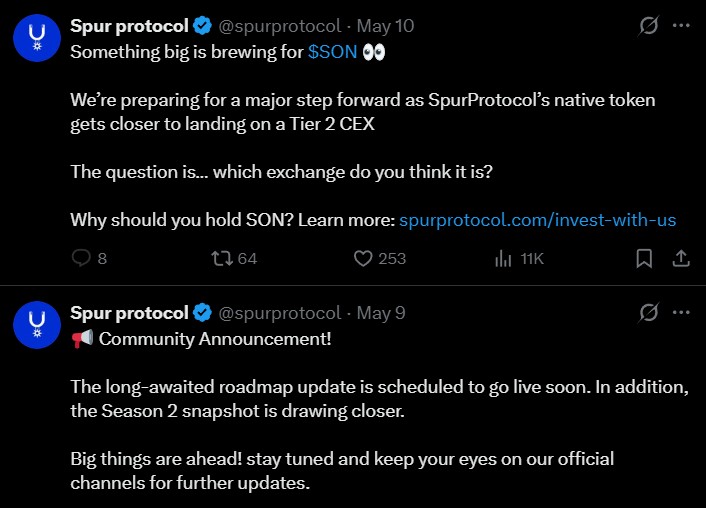 Spur Protocol launch date and Spur Protocol TGE price