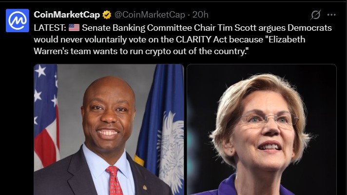 US Senate on CLARITY Act