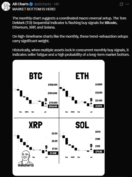  Ali shared monthly charts