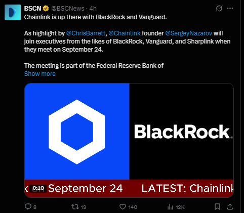 Chainlink latest news Chainlink latest news