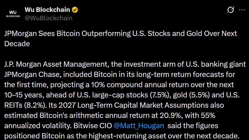 Information by WuBlockchain on X