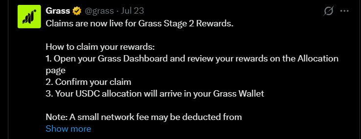 Grass Airdrop Claim Grass Airdrop Claim