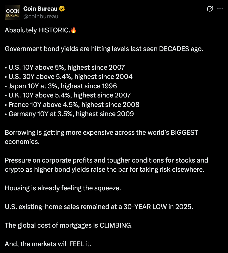 Coin bureau official Tweet Coin bureau official Tweet