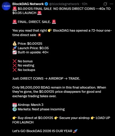 BlockDAG Airdrop Details 
