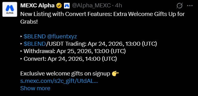 Fluent coin listing date