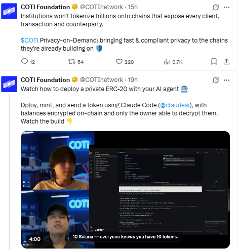 COTI crypto news COTI Foundation's Latest Update