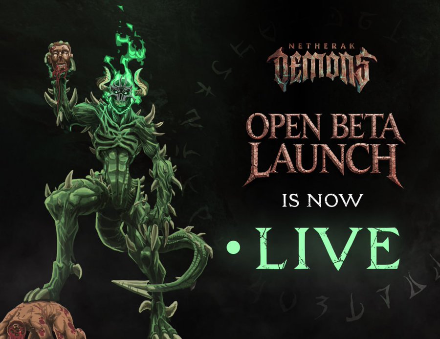 Netherak Demons is a dark fantasy action RPG built on the Somnia blockchain — brutal, fast combat wh