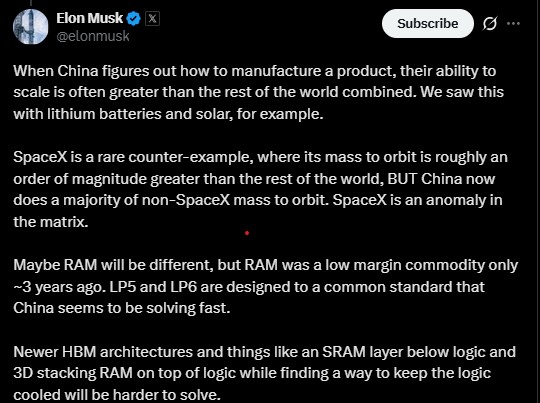 SpaceX is an anomaly in the matrix
