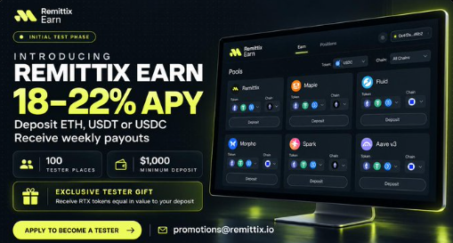 Remittix Earn Testing Live Remittix Earn Testing Live