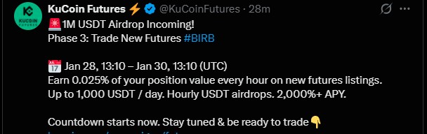 Moonbirds Airdrop on KuCoin