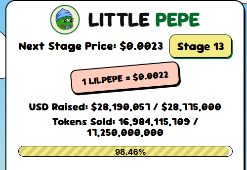 little pepe presale live