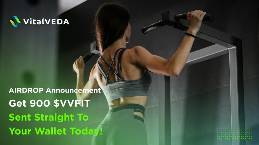 VitalVEDA (VVFIT) crypto airdrop