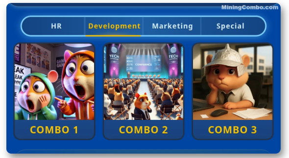 Hamster kombat daily combo