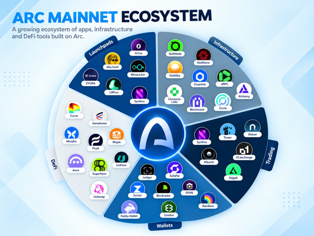 ARC MAINNET ECOSYSTEM ARC MAINNET ECOSYSTEM
