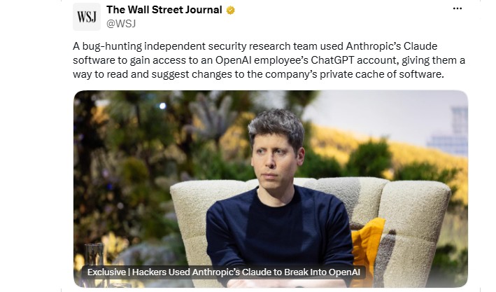 Claude Helped Researchers Breach OpenAI Claude Helped Researchers Breach OpenAI