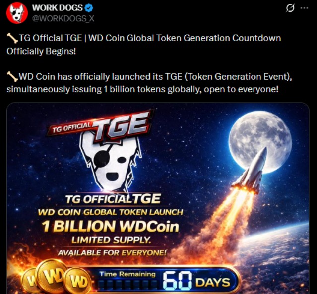 WD Coin TGE and Listing Overview