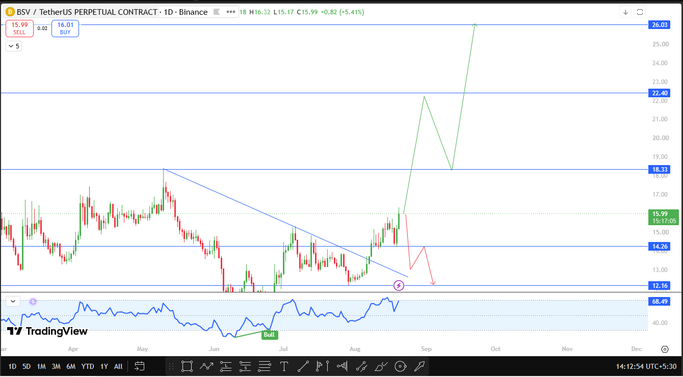 Bitcoin SV technical analysis