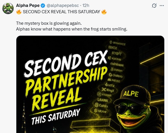 Alphapepe second CEX reveal