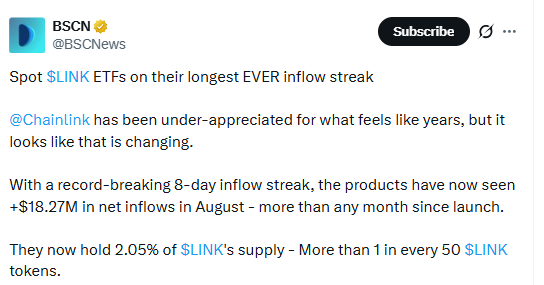 chainlink etf news chainlink etf news