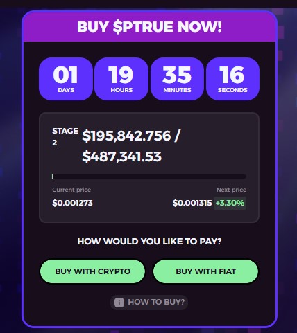 Poly Truth Presale details Poly Truth Presale details