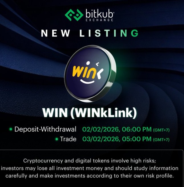 Winklink coin listing date