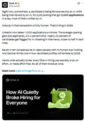 How AI Quietly Broke Hiring for Everyone How AI Quietly Broke Hiring for Everyone
