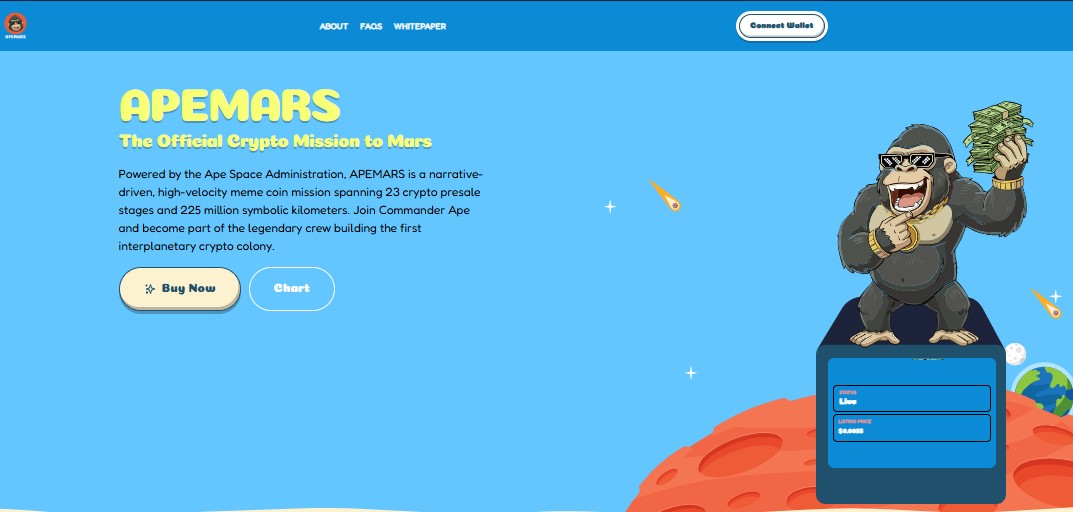 ApeMars Official Website ApeMars Official Website