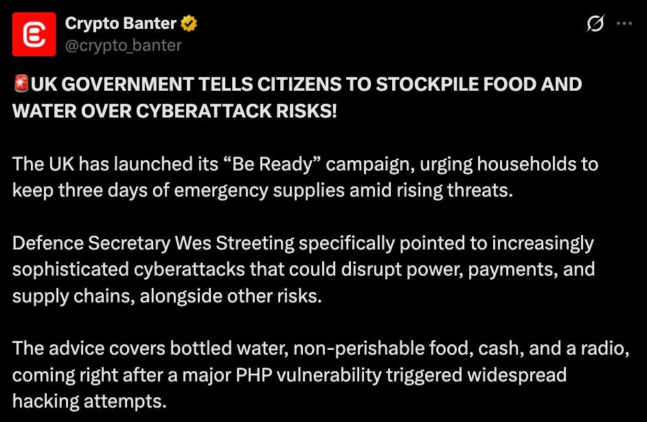 Crypto banter official tweet Crypto banter official tweet