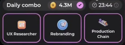 Dropee Daily Combo Dropee Daily Combo