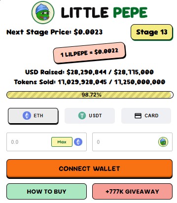Little Pepe Stage 13 progress