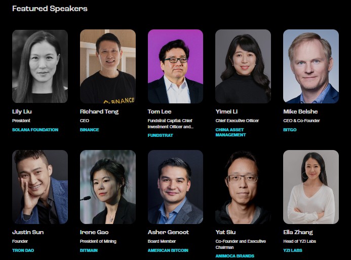Star-Studded Speaker Lineup: Power Voices at consensus hk 2026