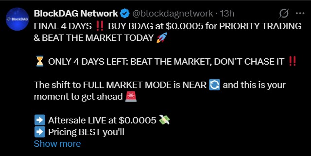 BlockDAG Listing and trade