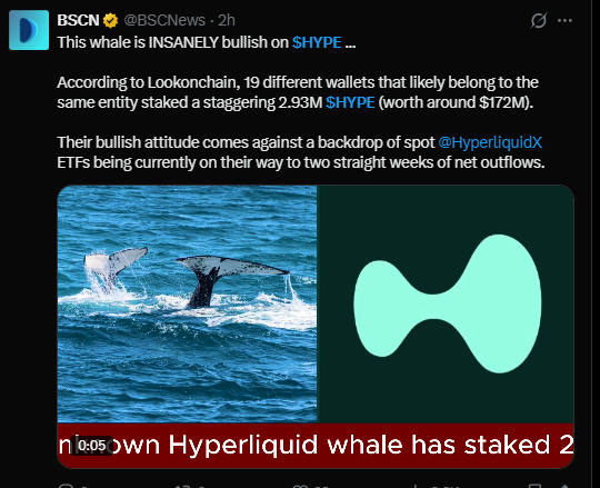 hyperliquid news on x 