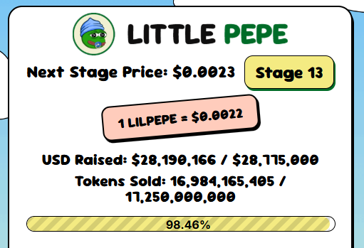 little pepe presale live
