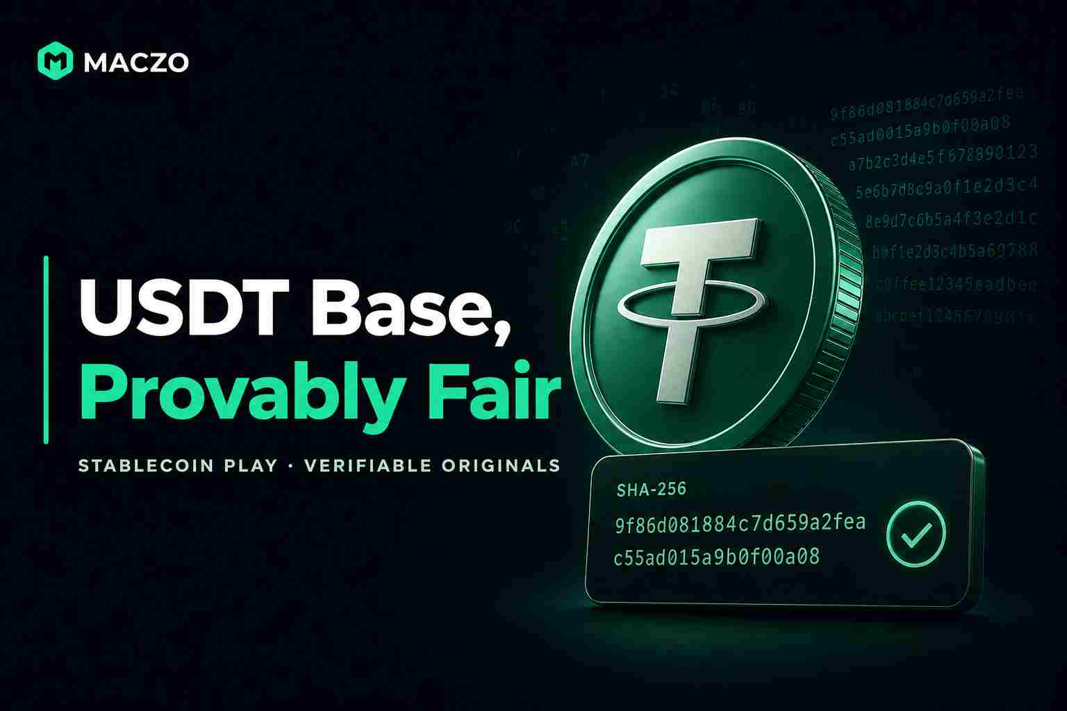 USDT Base, Provably Fair USDT Base, Provably Fair