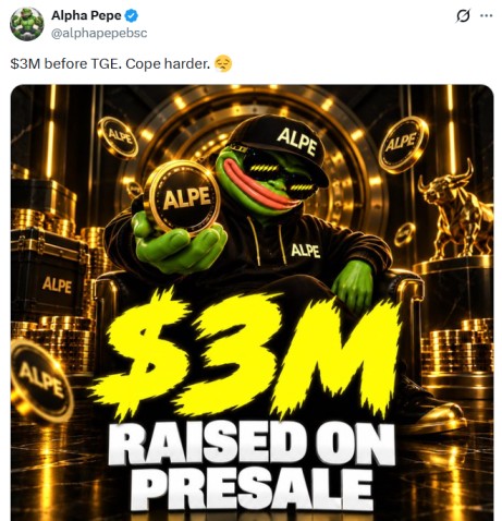 AlphaPepe Presale Update AlphaPepe Presale Update