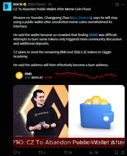 BNB latest news on x BNB latest news on x