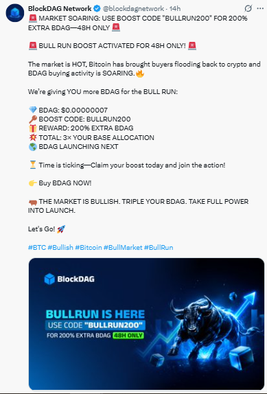 MARKET SOARING: USE BOOST CODE 'BULLRUN200' MARKET SOARING: USE BOOST CODE 'BULLRUN200'