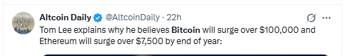  per Altcoin Daily post